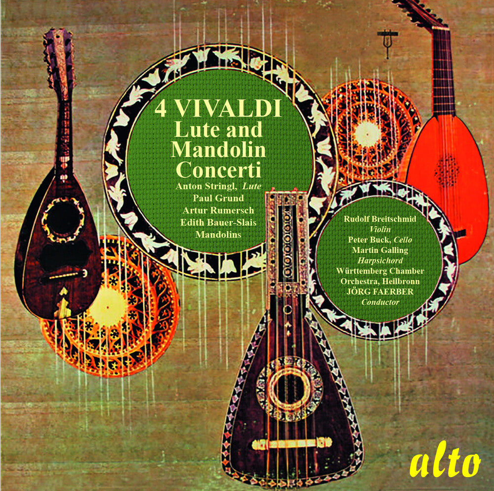 Vivaldi Etc Lute & Mandolin Concertos [CD]
