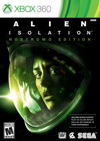 Alien Isolation: Nostromo Edition (Xbox 360) (ONLINE ORDER ONLY)