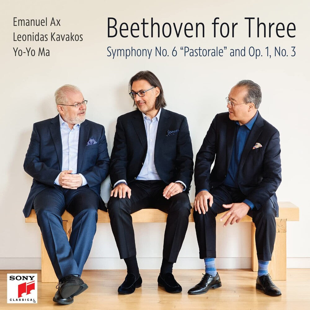 Beethoven For Three: Symphony 6 & Op 1 No 3 [CD]