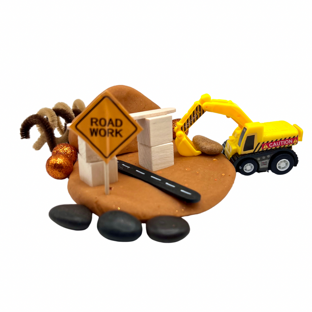 Construction Site Playdough Sensory Toy Kit (ONLINE ORDER ONLY)