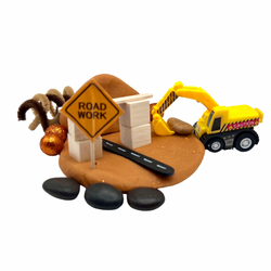 Construction Site Playdough Sensory Toy Kit (ONLINE ORDER ONLY)