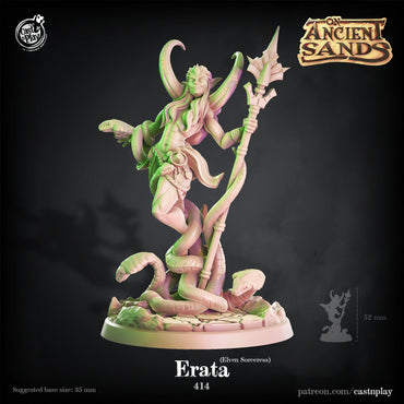 Erata – Elven Sorceress Miniature (ONLINE ORDER ONLY)
