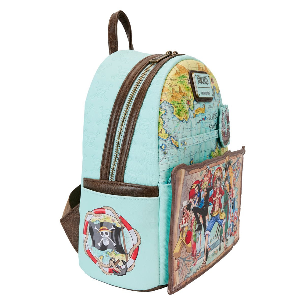 One Piece Luffy Gang Map Mini-Backpack (ONLINE ORDER ONLY)