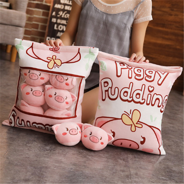 A Large Bag Of Snacks And Pillow Plush Toys (ONLINE ORDER ONLY)