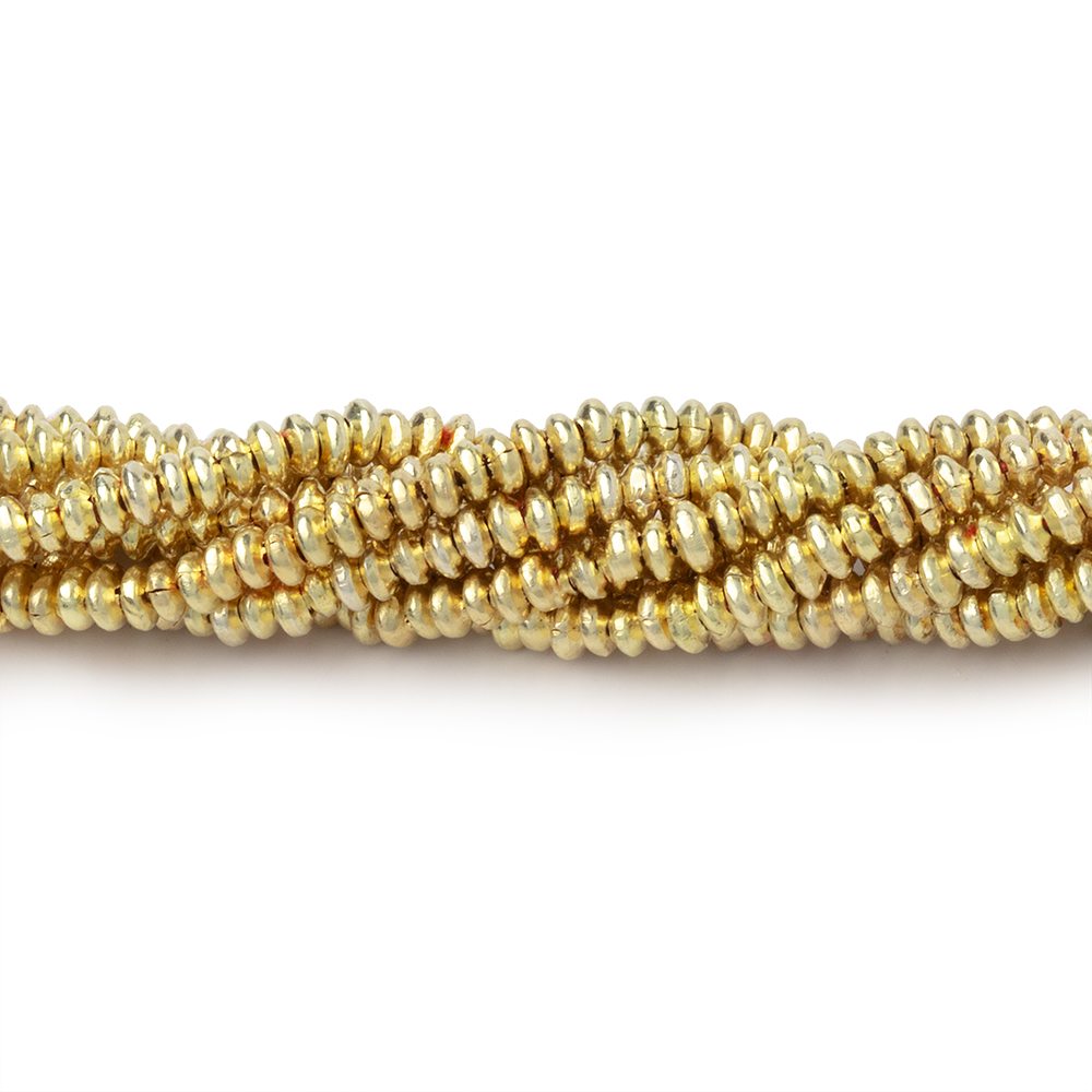 2.5mm Polished Disc Beads (ONLINE ORDER ONLY)