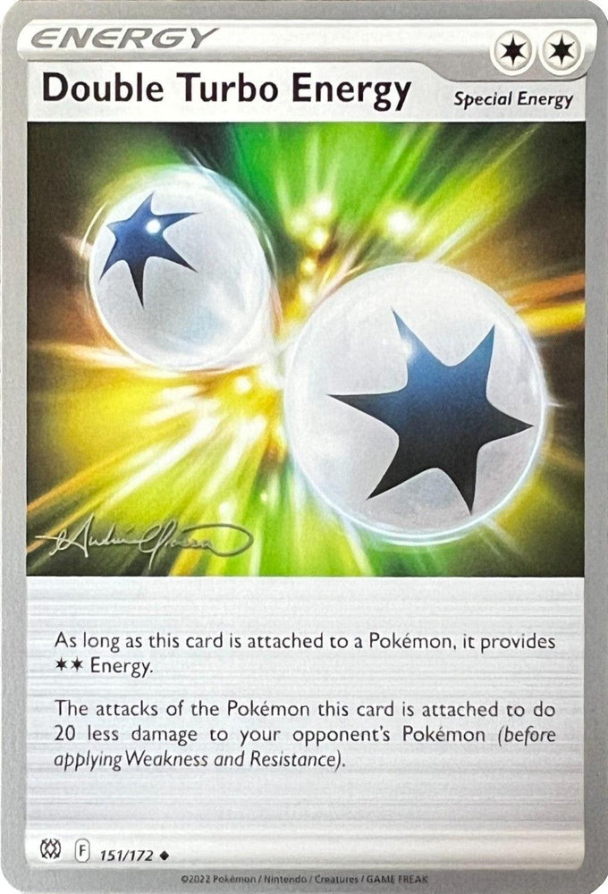 Double Turbo Energy (151/172) (The Shape of Mew - Andre Chiasson) [World Championships 2022] (Online Only)