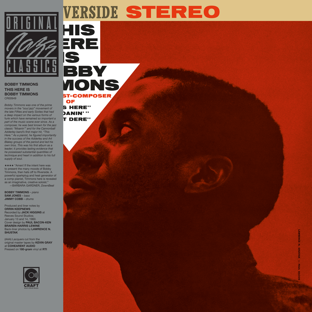 This Here Is Bobby Timmons (Original Jazz Classics Series) [LP]