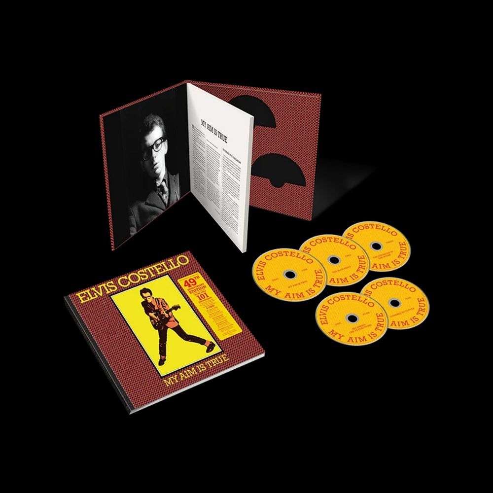 Pre-Order: My Aim Is True (49th Anniversary Edition) - 2026 Remaster [5 CD + Perfect Bound Book] (ONLINE ORDER ONLY)