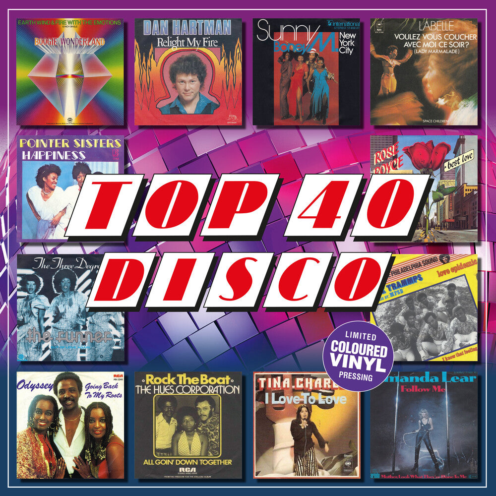 Top 40 Disco / Various [Colored Vinyl] (Ofgv) (Spla) (Hol)