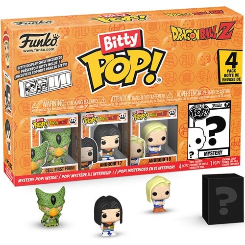 Funko Dragon Ball Z Bitty Pop! Mini-Figure 4-Pack - Select Set(s) (Online Order Only)