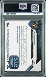 Graded 2025 Topps Now Jacob Misiorowski #432 Black Foil /10 Rookie RC Baseball Card PSA 10 Auto Grade Gem Mint (ONLINE ORDER ONLY)