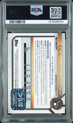 Graded 2022 Topps Bowman Draft Jacob Misiorowski #BDC-132 Chrome Rookie RC Baseball Card PSA 9 Auto Grade Mint (ONLINE ORDER ONLY)