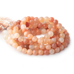 7mm Tri-Color Moonstone Plain Round Beads 16 inch 49 pieces (ONLINE ORDER ONLY)