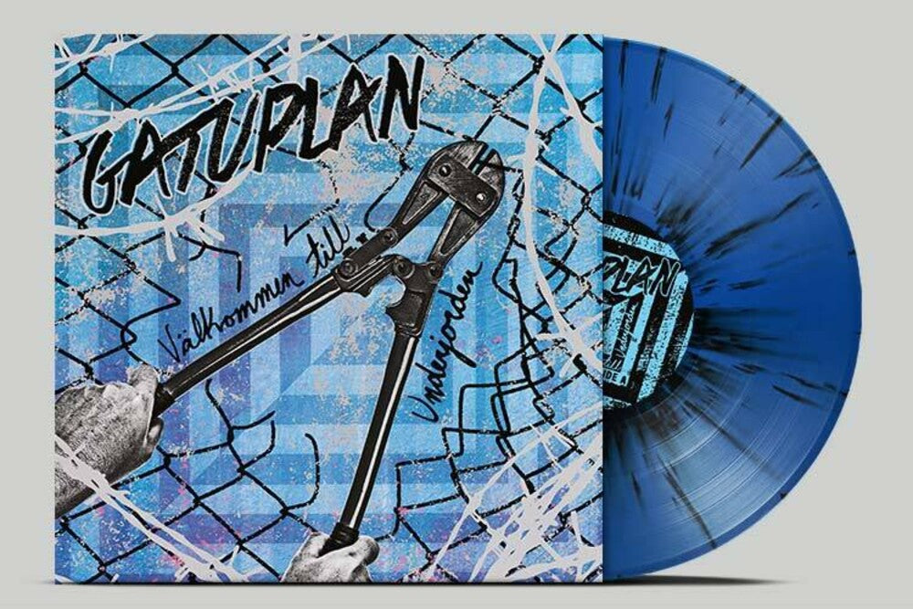 Valkommen Till Underjorden - Black/Blue Splatter [LP]