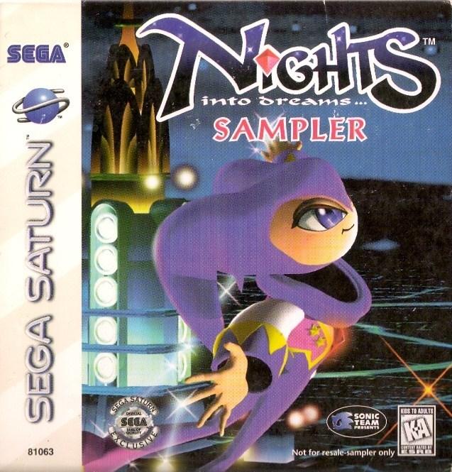 NiGHTS into Dreams... [Sampler] (Sega Saturn) (ONLINE ORDER ONLY)