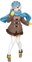 Taito: Re:Zero Starting Life in Another World - Rem (Winter Coat Ver.) Renewal Edition Precious Figure (ONLINE ORDER ONLY)