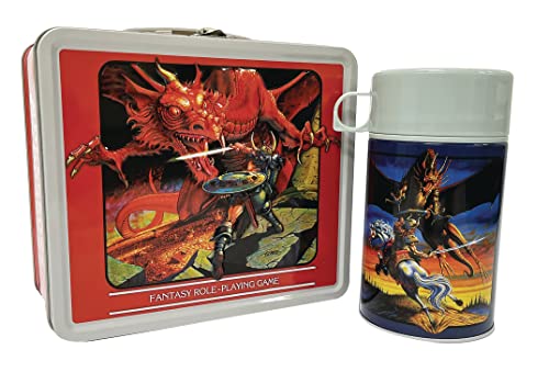 Dungeons & Dragons: 1983 Player's Manual Lunchbox and Thermos (ONLINE ORDER ONLY)