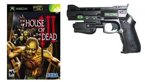 House of the Dead III with Lightgun (Xbox) (ONLINE ORDER ONLY)