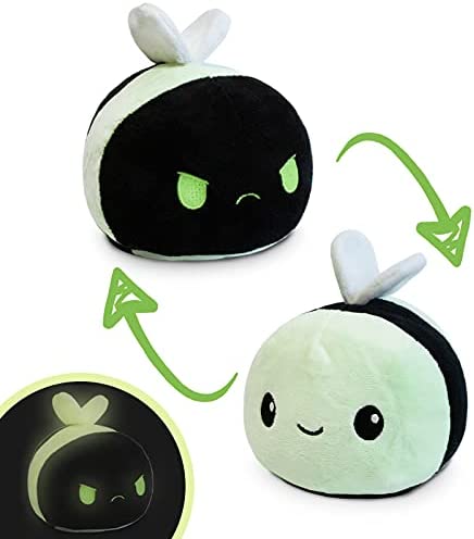 TeeTurtle Reversible Bee: Black/Glow (Mini) (ONLINE ORDER ONLY)