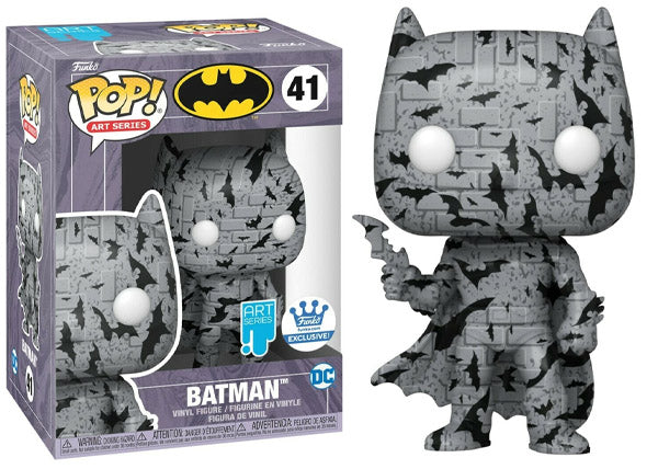 Batman (Grey Brick, Artist Series, No Stack) 41 - Funko Shop Exclusive (Online Order Only)