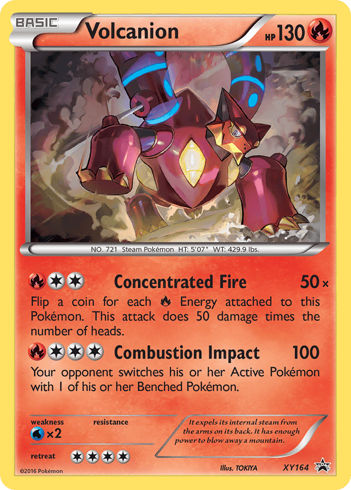 Volcanion (XY164) [XY: Black Star Promos] (Online Only)