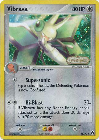 Vibrava (46/92) (Stamped) [EX: Legend Maker] (Online Only)