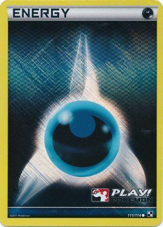 Darkness Energy (111/114) (Play Pokemon Promo) [Black & White: Base Set] (Online Only)