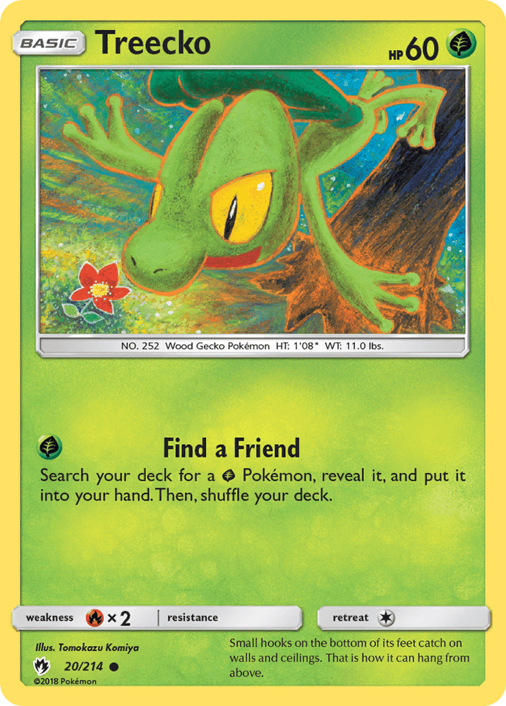 Treecko (20/214) [Sun & Moon: Lost Thunder] (Online Only)