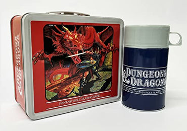 Dungeons & Dragons: 1983 Player's Manual Lunchbox and Thermos (ONLINE ORDER ONLY)