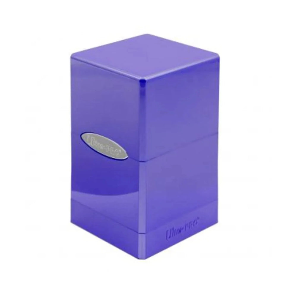 Satin Tower Deck Box: HI Gloss Amethyst - Anime Imports LLC