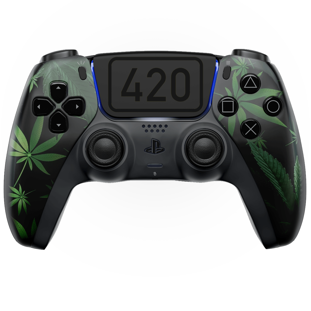 420 PS5 CUSTOM MODDED CONTROLLER (Online Order Only)