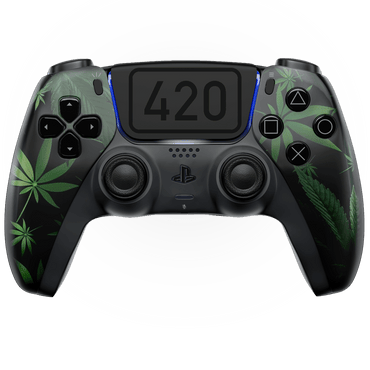 420 PS5 CUSTOM MODDED CONTROLLER (Online Order Only)