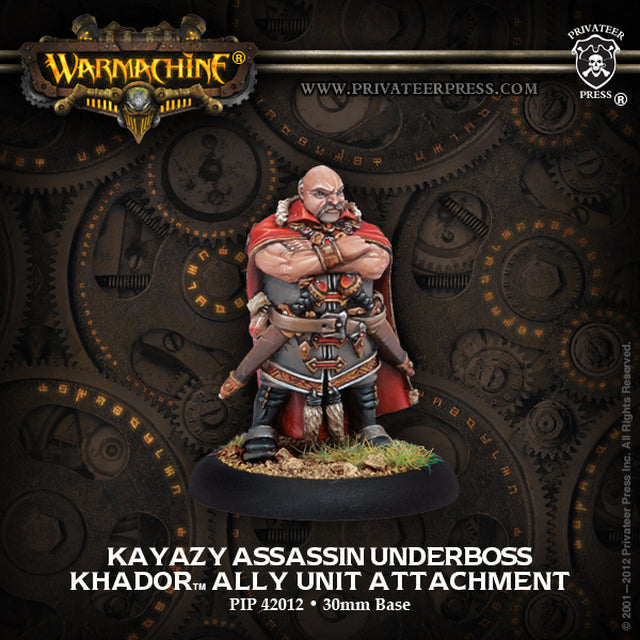 Warmachine: Mercenaries Kayazy Assassin Underboss (ONLINE ORDER ONLY)