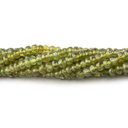 3-4mm Idocrase Faceted Rondelle Beads 14.5 inch 126 pieces AA (ONLINE ORDER ONLY)