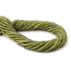 3-4mm Idocrase Faceted Rondelle Beads 14.5 inch 126 pieces AA (ONLINE ORDER ONLY)