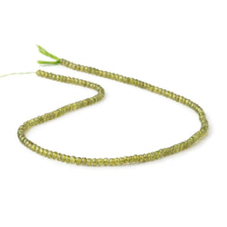 3-4mm Idocrase Faceted Rondelle Beads 14.5 inch 126 pieces AA (ONLINE ORDER ONLY)