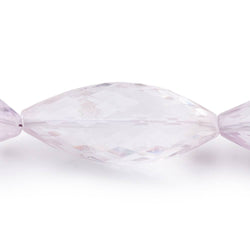 23-30mm Pink Amethyst Faceted Marquise Beads 15 inch 15 beads AA Grade (ONLINE ORDER ONLY)