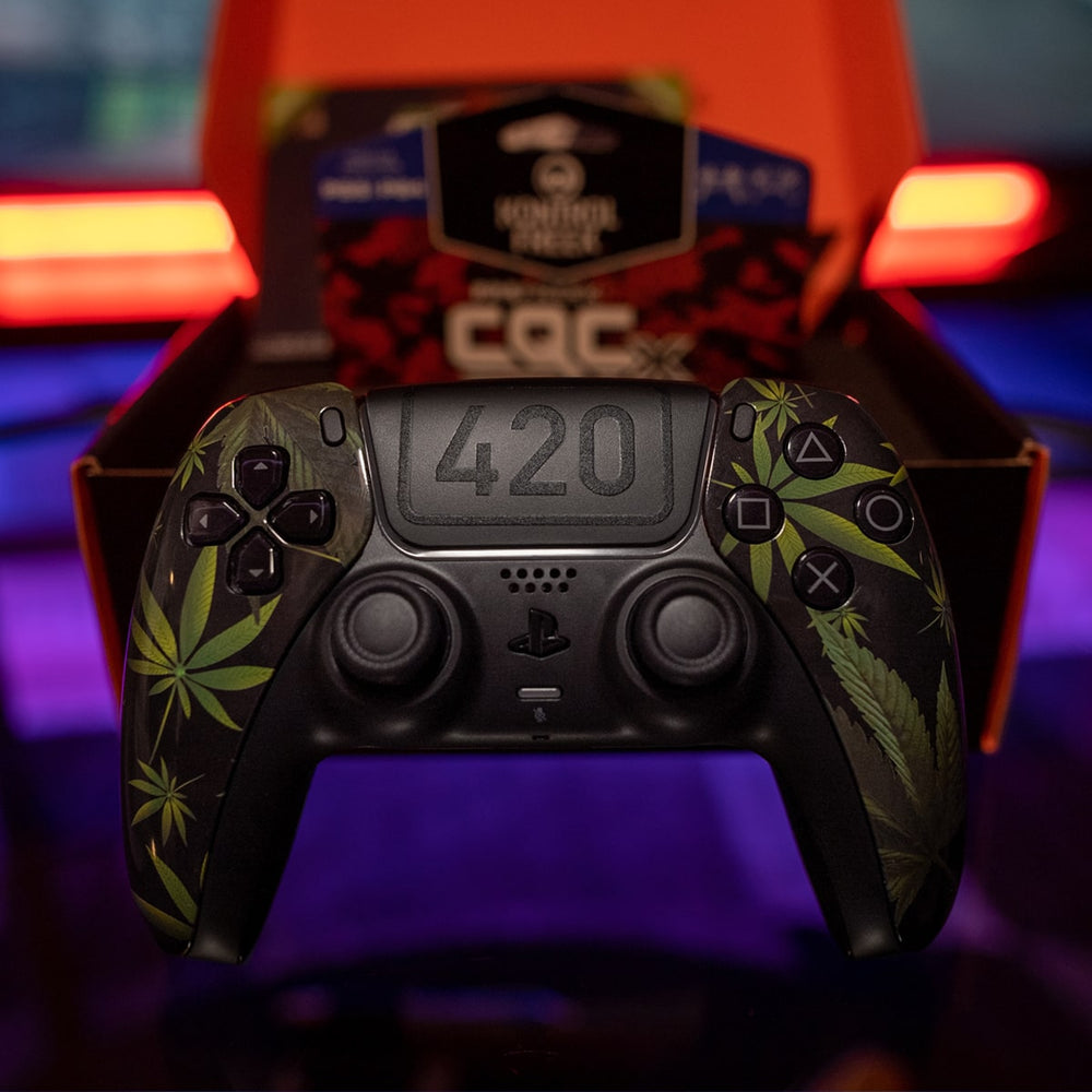 420 PS5 CUSTOM MODDED CONTROLLER (Online Order Only)