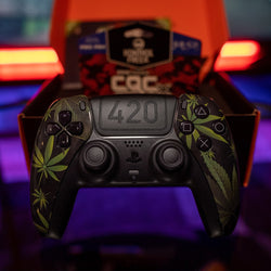 420 PS5 CUSTOM MODDED CONTROLLER (Online Order Only)