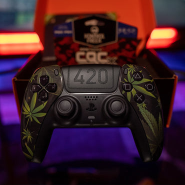 420 PS5 CUSTOM MODDED CONTROLLER (Online Order Only)