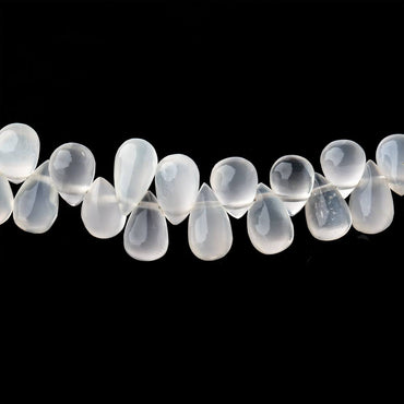 6x4-10x5mm Ceylon Moonstone plain tear drop 8 inch 55 Beads (ONLINE ORDER ONLY)