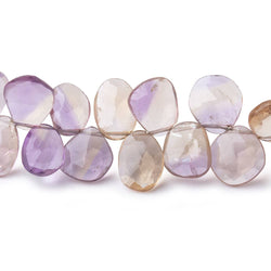7x6-12x8mm Ametrine Faceted Freeform Beads 8 Inch 49 pieces (ONLINE ORDER ONLY)