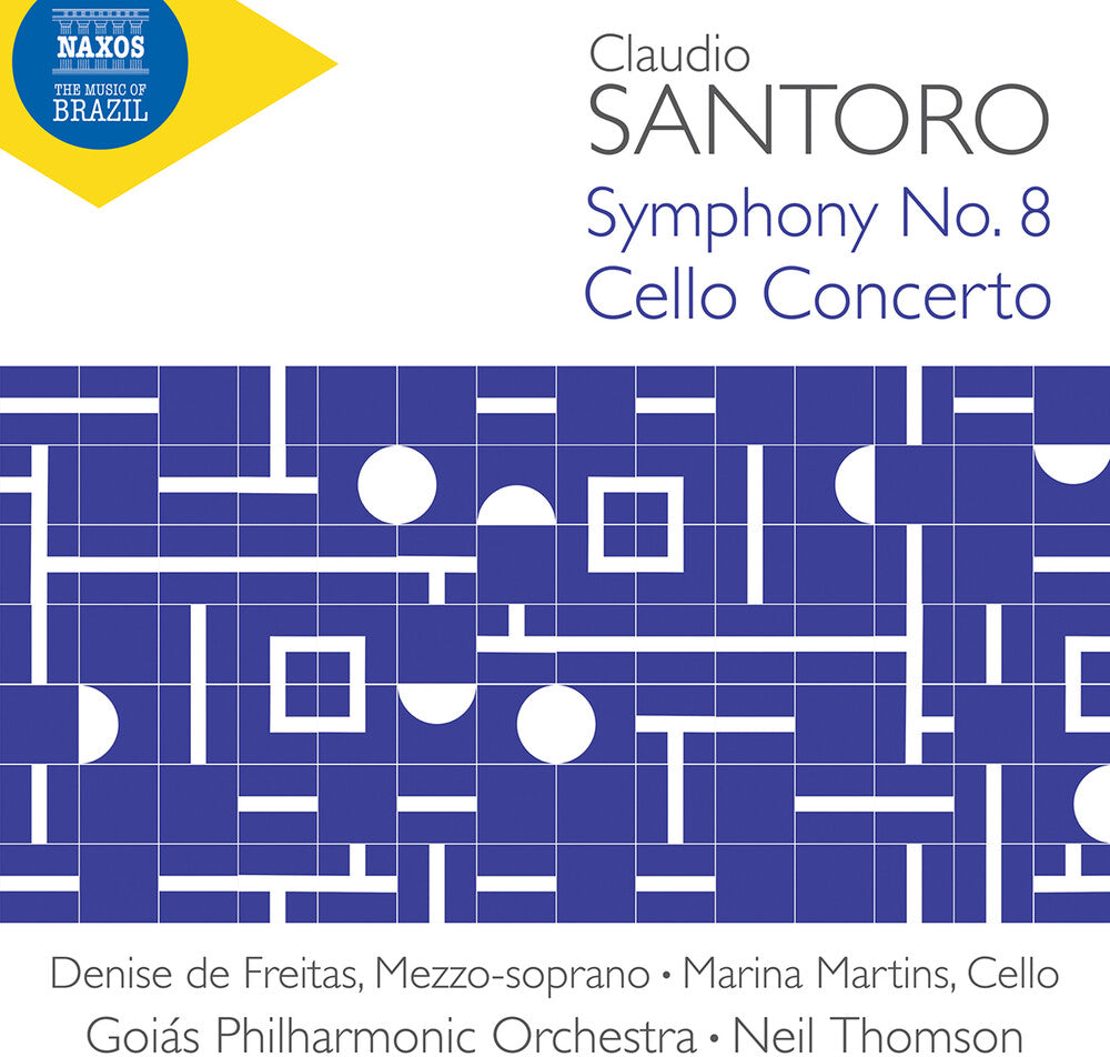 Symphony No. 8 Cello Concerto Tres Abstracoes [CD]