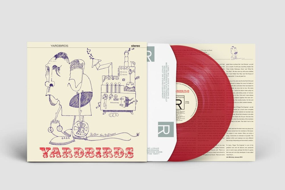 Roger The Engineer: Stereo Mix [Clear Vinyl] (Red) (Uk)