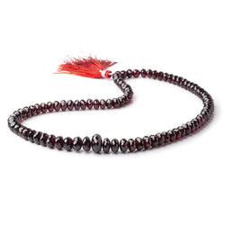 6-9mm Rhodolite Garnet faceted round and rondelle beads 16 inch 92 pieces AAA (ONLINE ORDER ONLY)