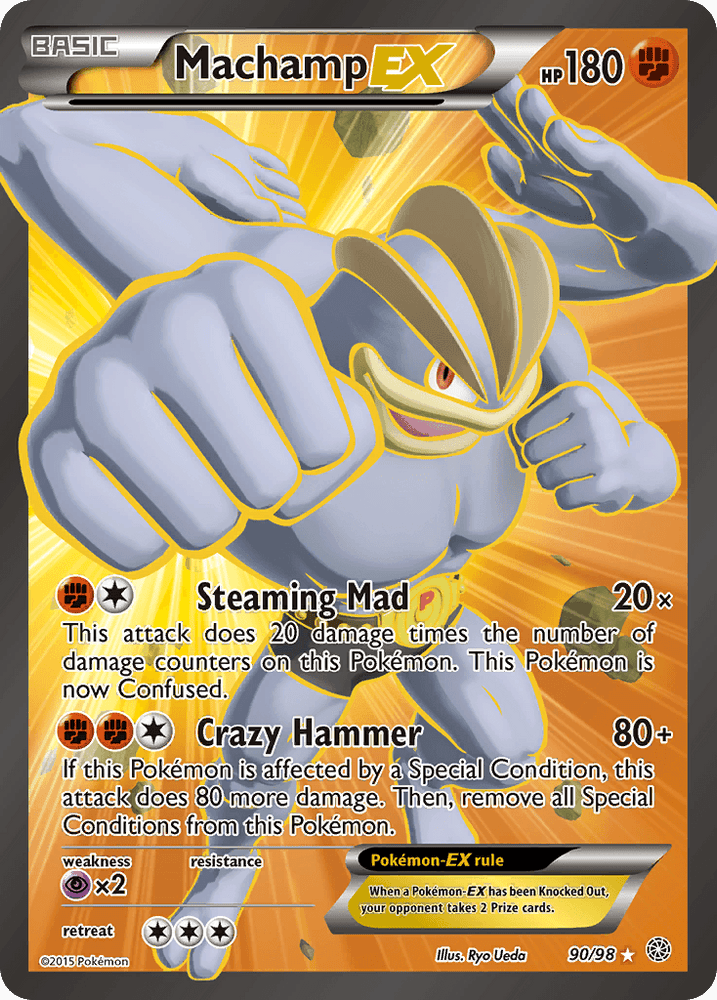 Machamp EX (90/98) [XY: Ancient Origins] (Online Only)