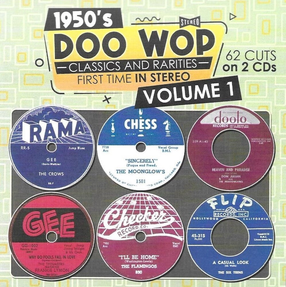 1950s Doo Wop Classics And Rarities 1 / Various [CD]