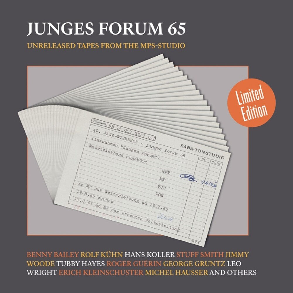 Junges Forum 65: Unreleased Tracks From / Various [LP]