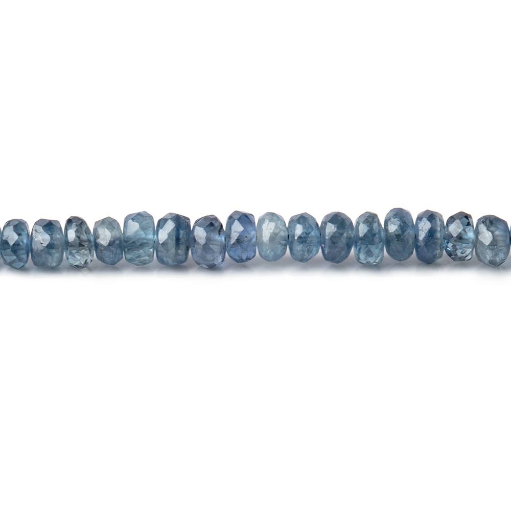 3.5mm Blue Sapphire Faceted Rondelle Beads 16 inch 203 pieces (ONLINE ORDER ONLY)