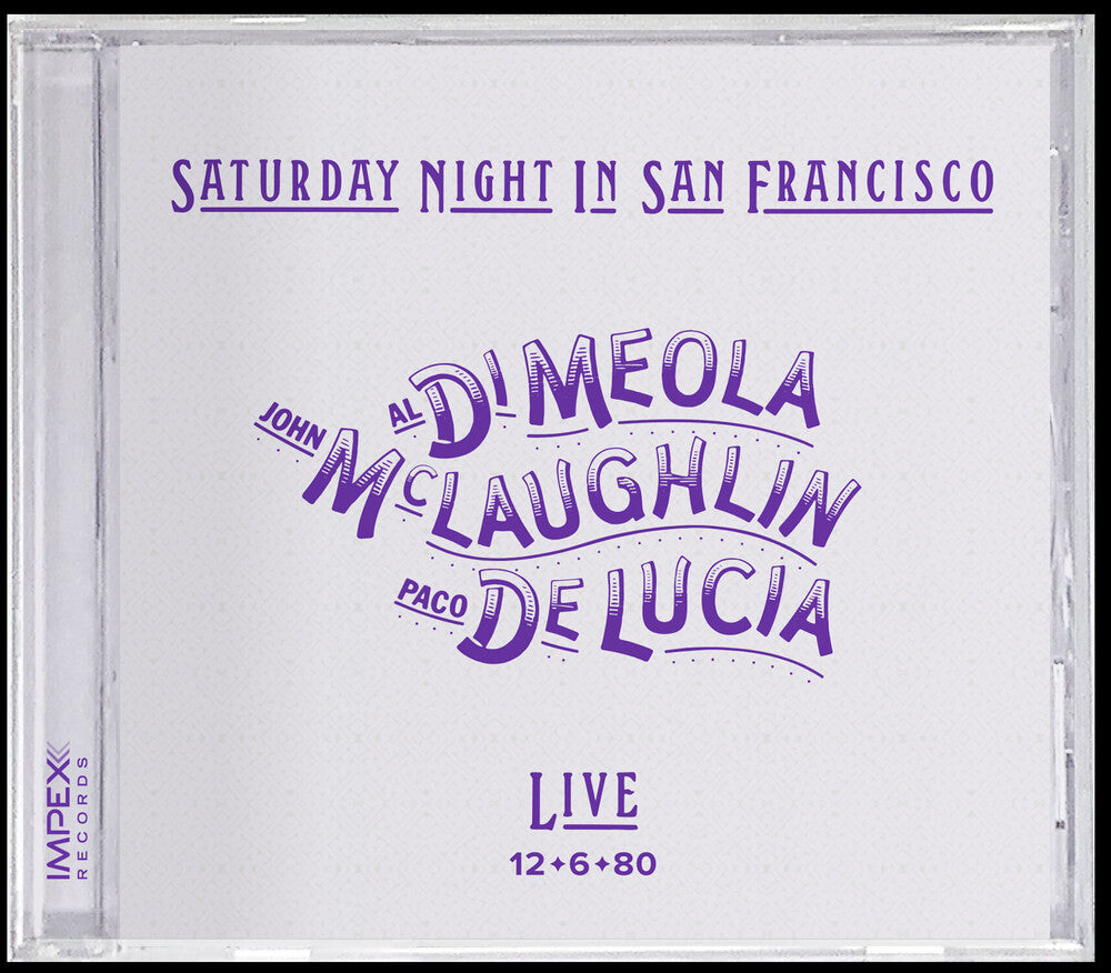 Saturday Night In San Francisco [CD]